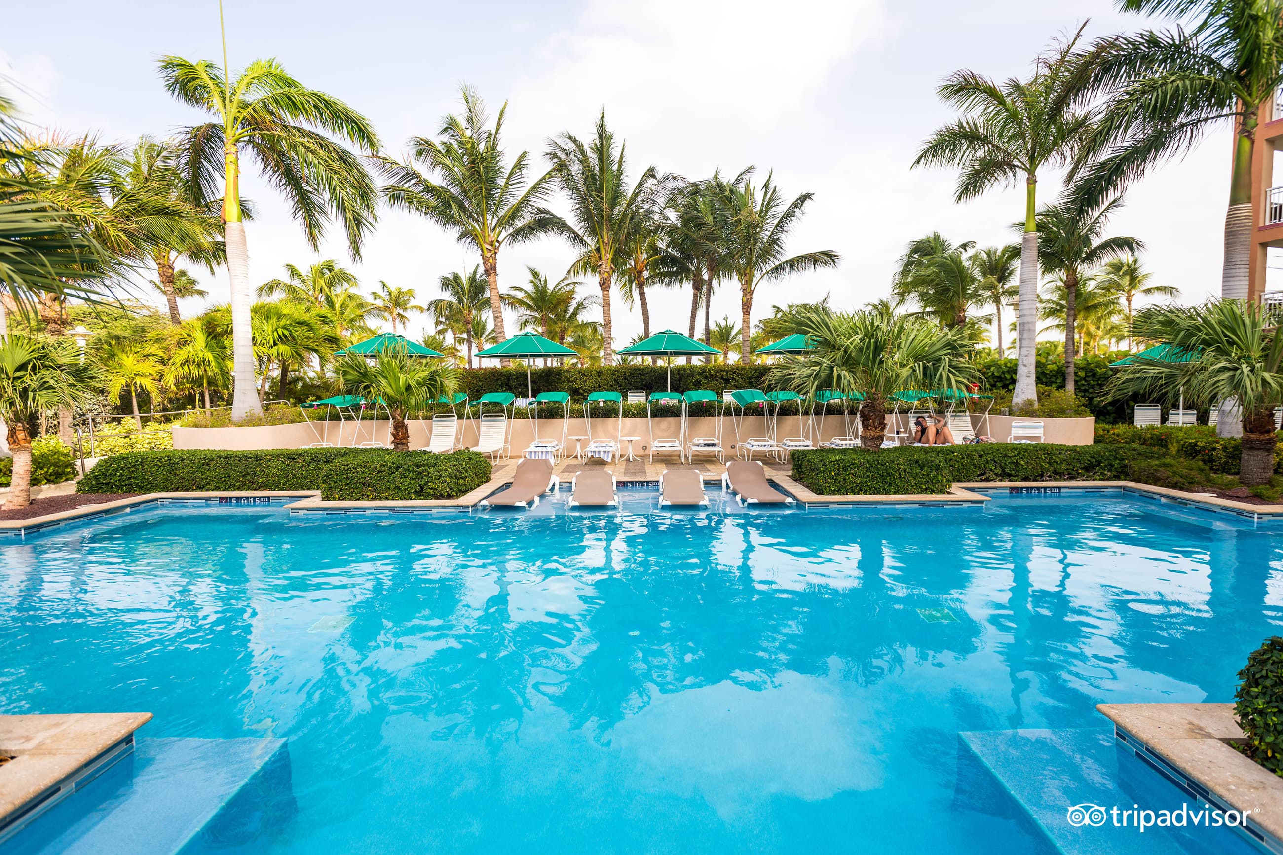 The Serenity Pool at the Marriott's Aruba Surf Club