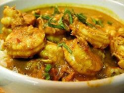 curry shrimp