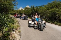 Trikes Aruba on tour - typical neighborhood
