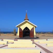 One of the most serene places on the island, the Alto Vista Chapel is tucked away at the end of