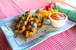 Chicken Satay Bali