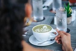 Matcha Latte! Yum!