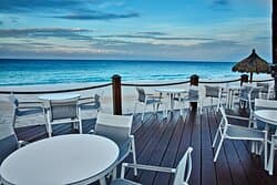 Oceanfront Pelican Bar seating area at Divi Aruba All Inclusives