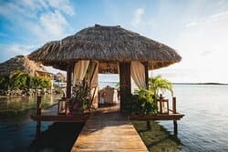 Private Pier Dining Cabana
