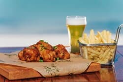 Holiday Inn Resort Aruba - Oceanside Bar & Grill - Chicken Wings