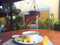 Enjoy a bowl of Yambo (Okra Soup)
