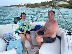 The perfect gift. Snorkeling together on our private snorkeling boat, determine your own time, no rush and to the places where you want to go.