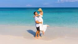Romance on the beach