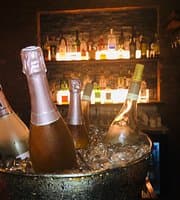 Rosé on the bar like French people do