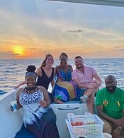 Sunsetboataruba fun for everyone!