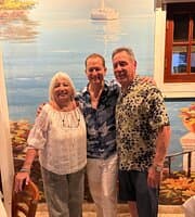 Carmela, Christian & John