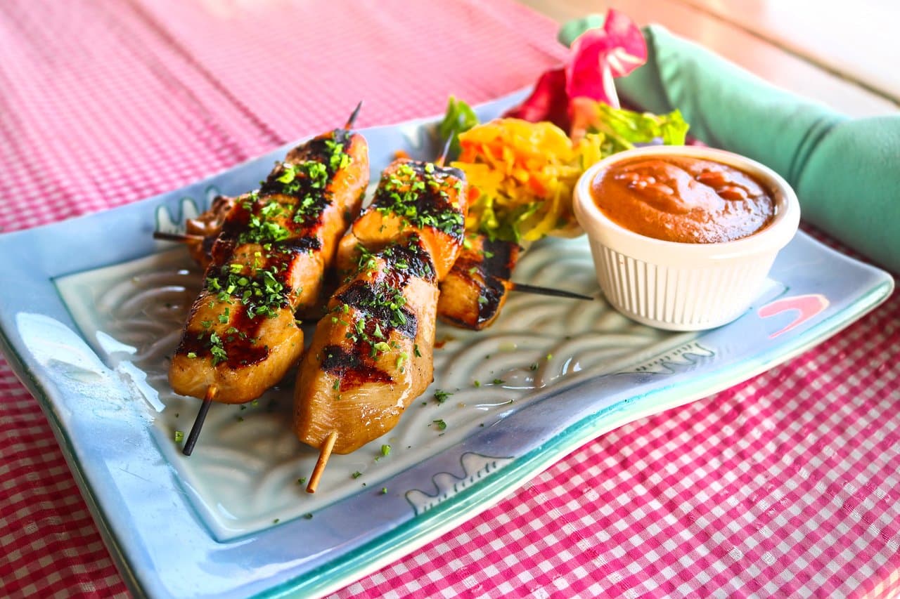 Chicken Satay Bali