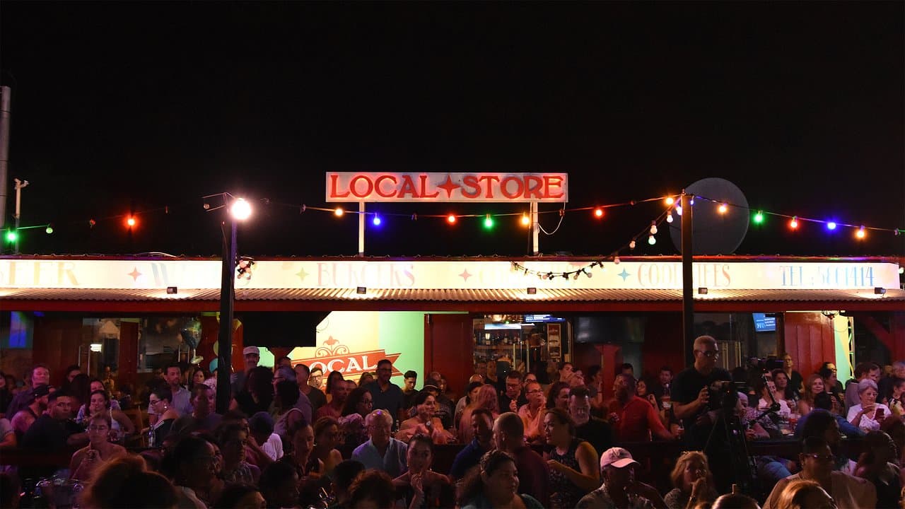 Front View of Local Store. Picture taken during Acoustic Nights event.