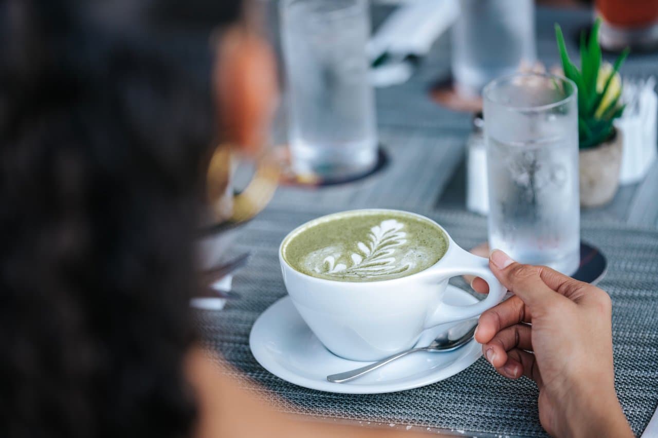 Matcha Latte! Yum!