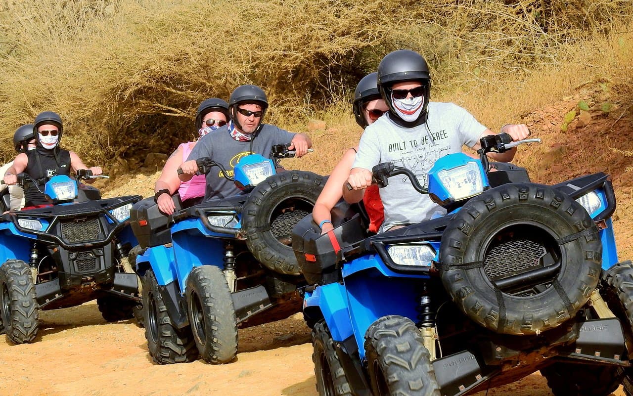 ATV tour double rider