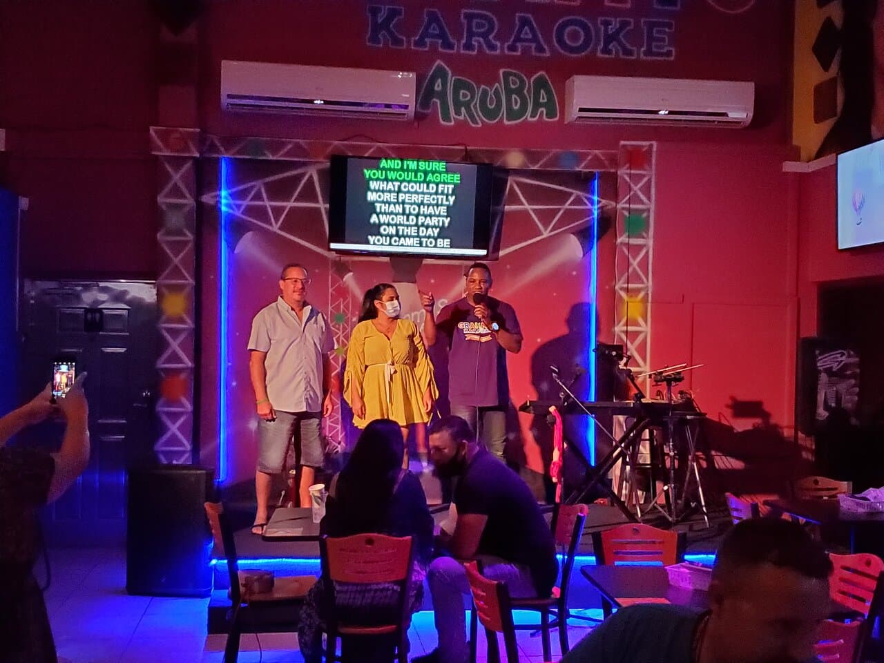 They got the birthday boy to sing!