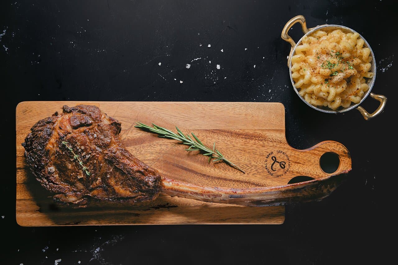Tomahawk + Truffle Mac & Cheese