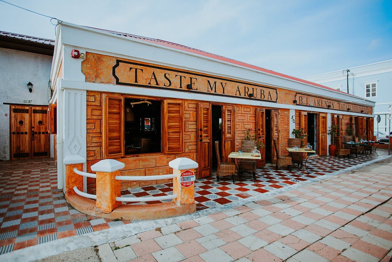 The front of Taste My Aruba