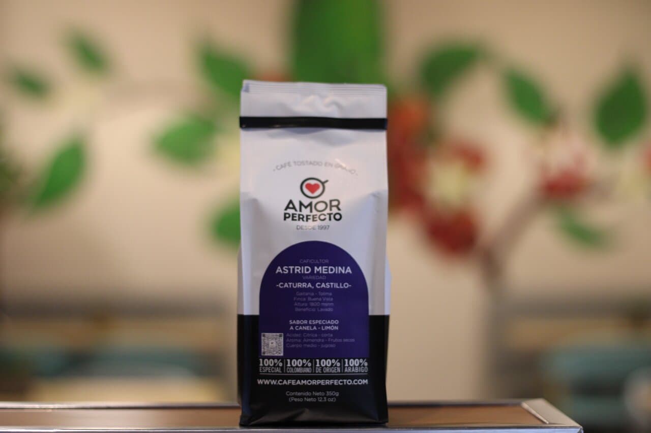 We have the best coffee, Cafe Amor Perfecto from Colombia.
