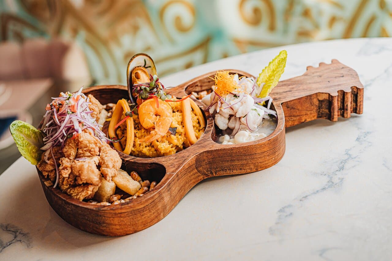 Peruvian and Japanese Fusion Restaurant. Available for dine-in, delivery or takeout.