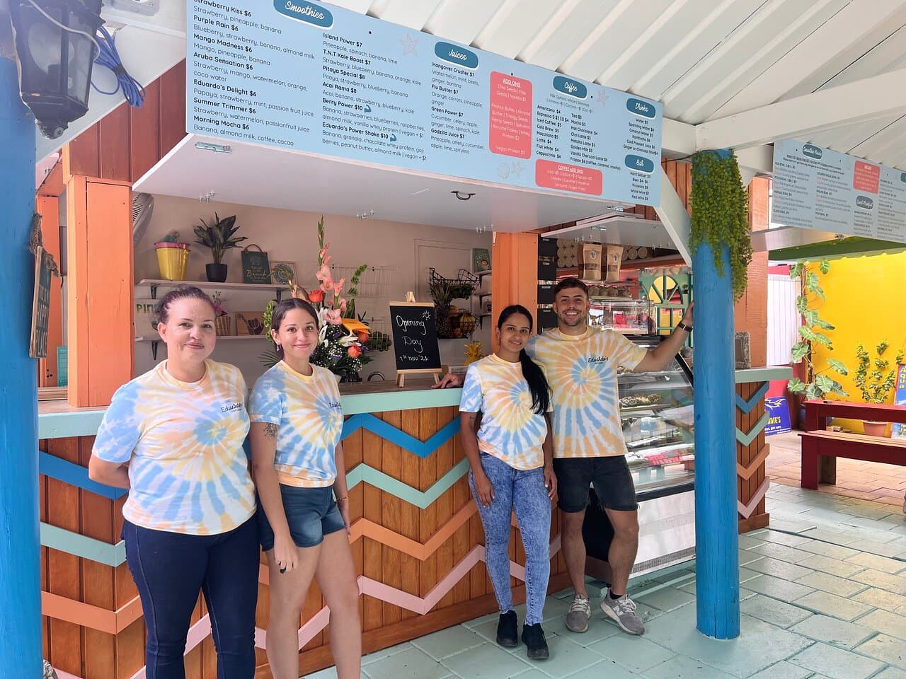 Our Eduardo's Reef team