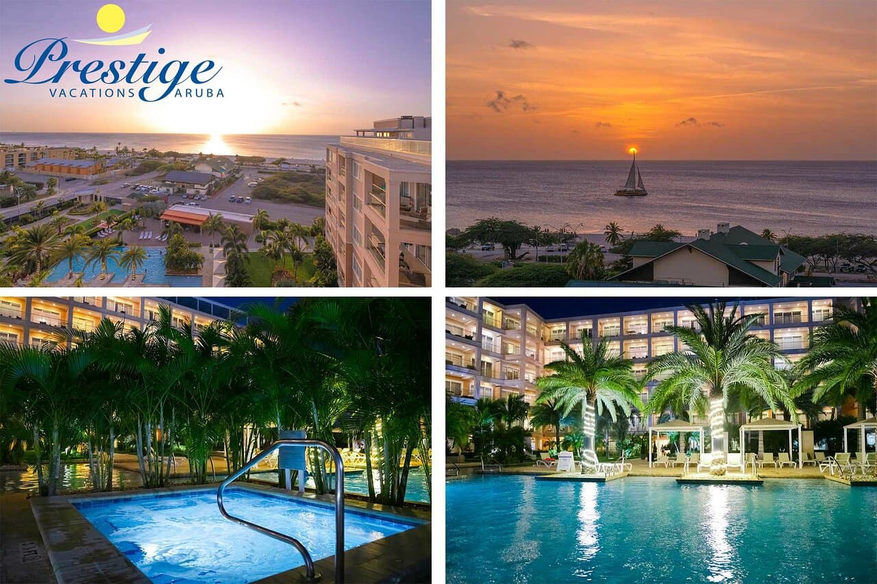 Enjoy the resort at night and some amazing sunsets from your balcony
