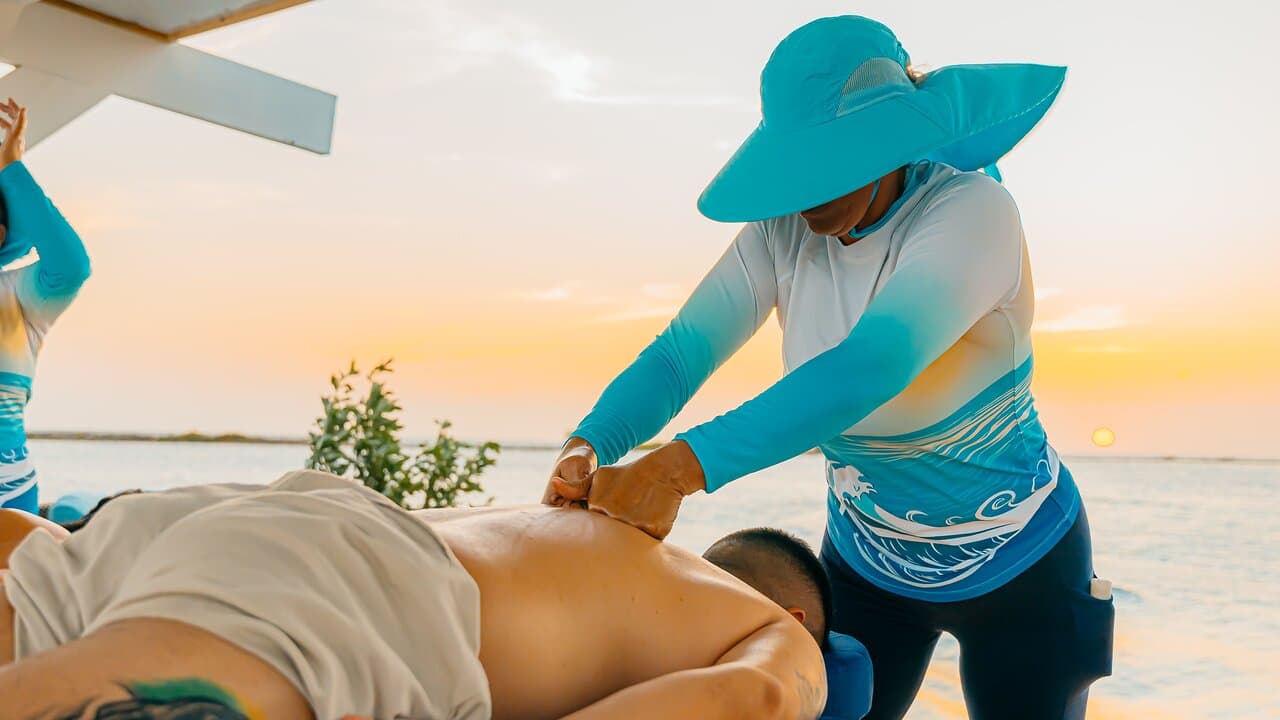 Inhale the salty breeze and heal.