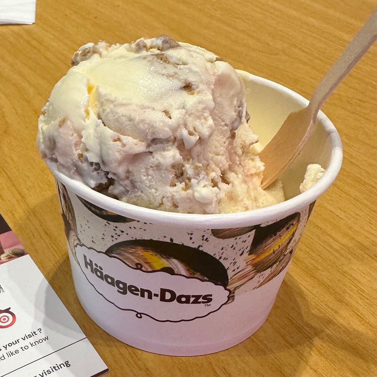 Cheesecake ice cream. Yum!!