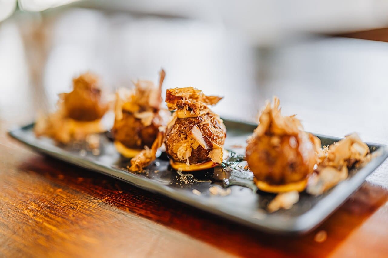 Takoyaki - Octopus appetizer