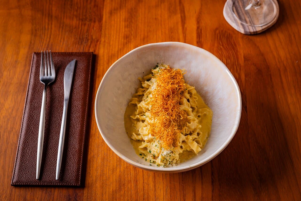 House made Mafalde pasta