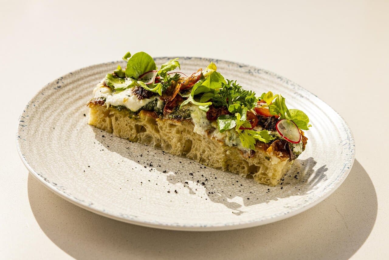 Focaccia Stracciatella