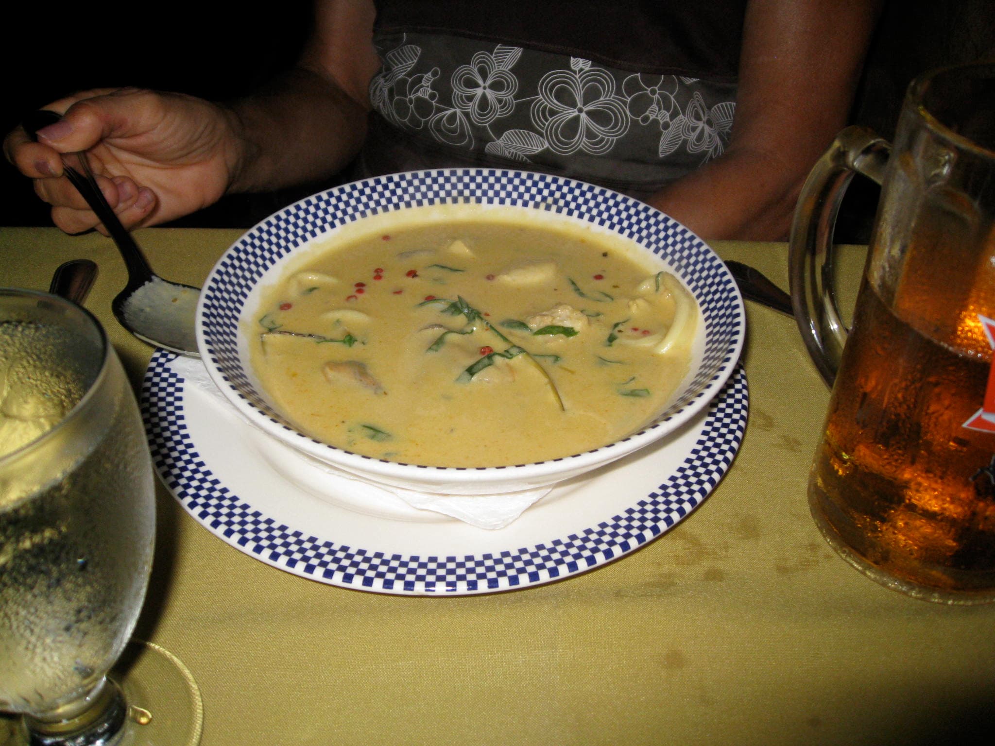 "Cream of Sea" soup - also very good