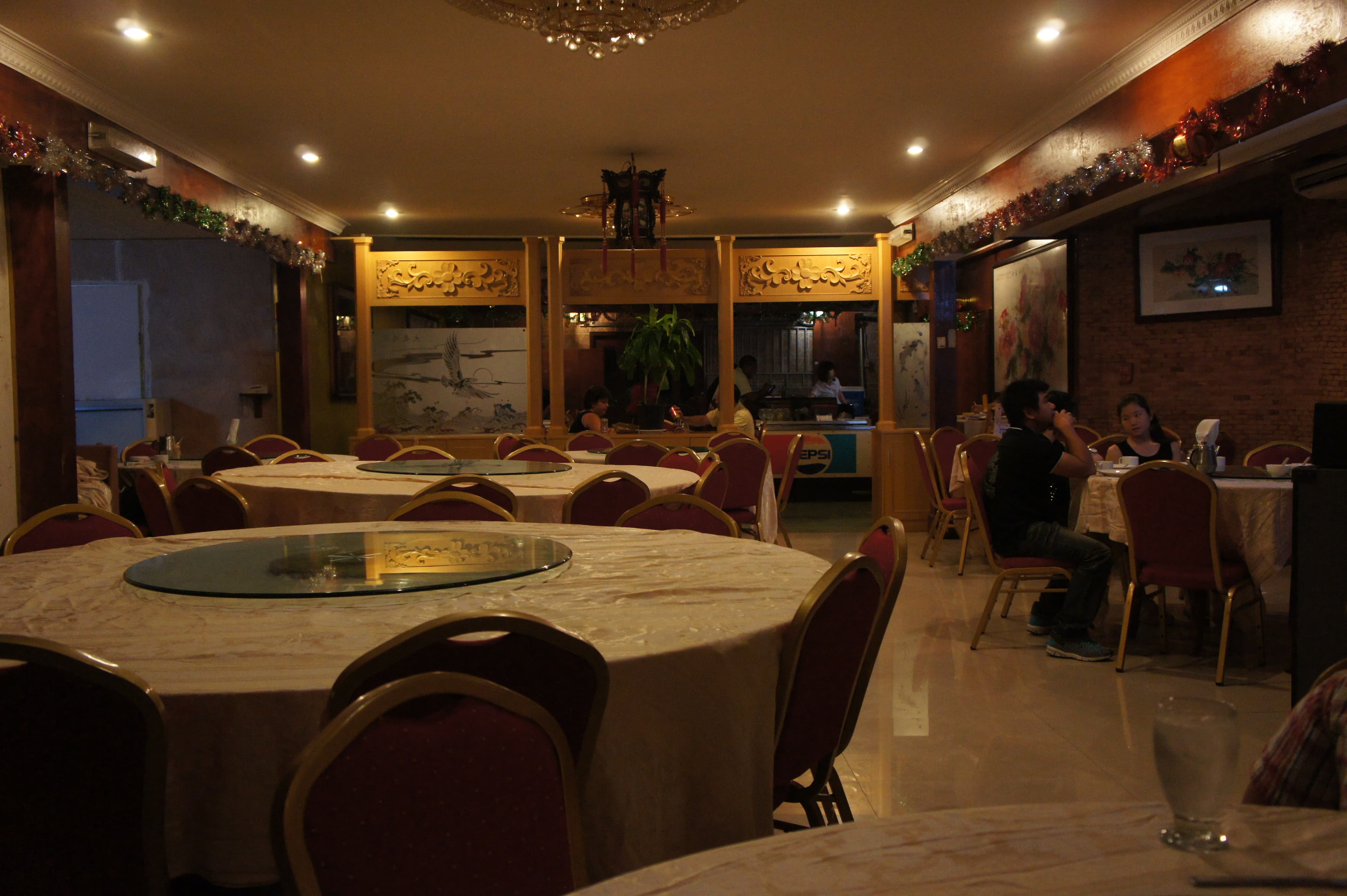 inside