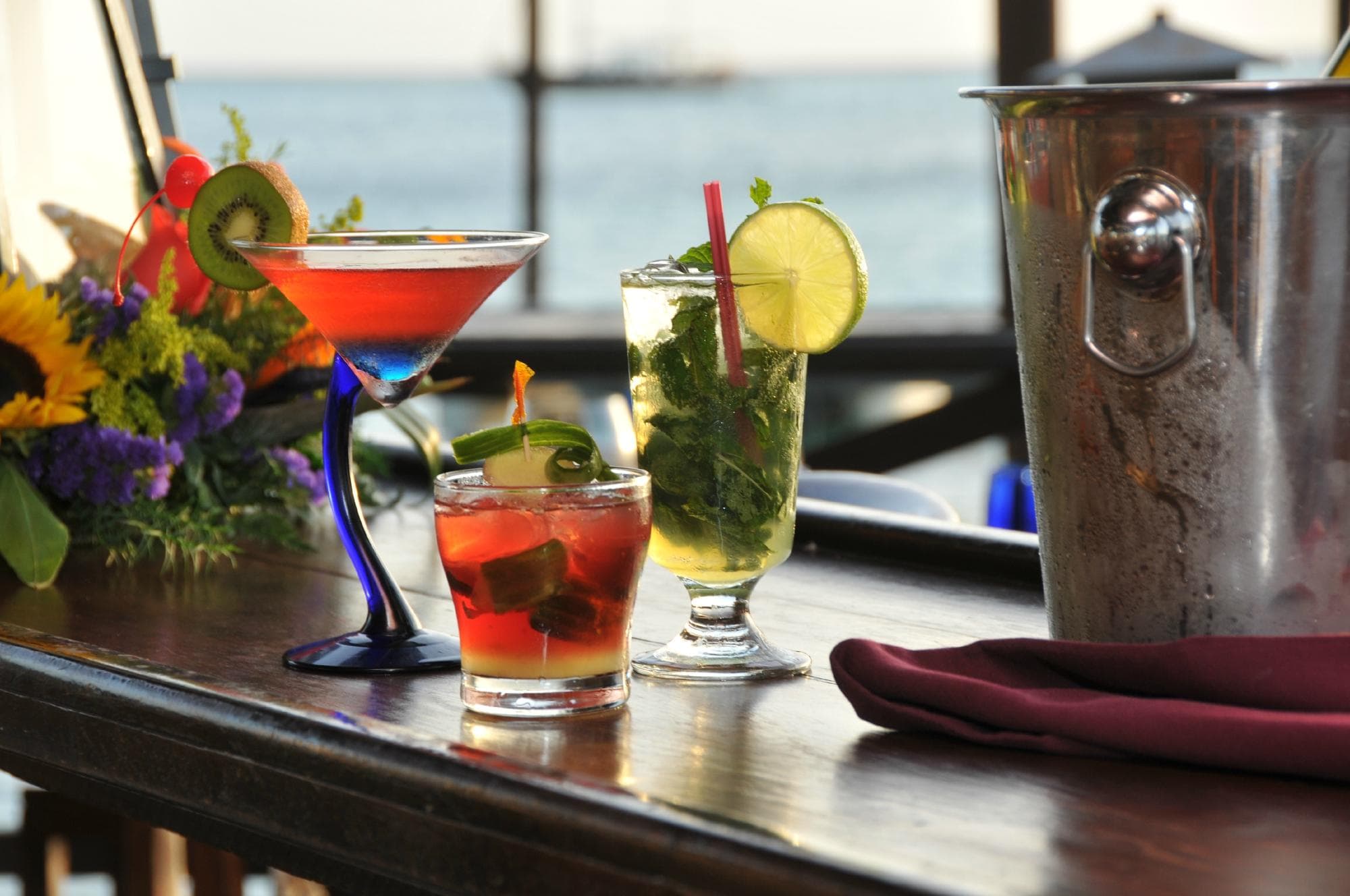 Martini, Bonochi, Mojito