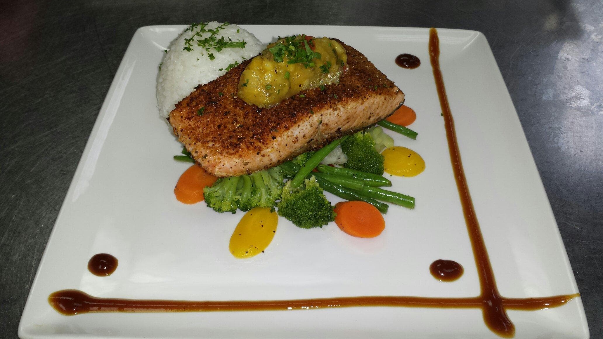 Cajun salmon