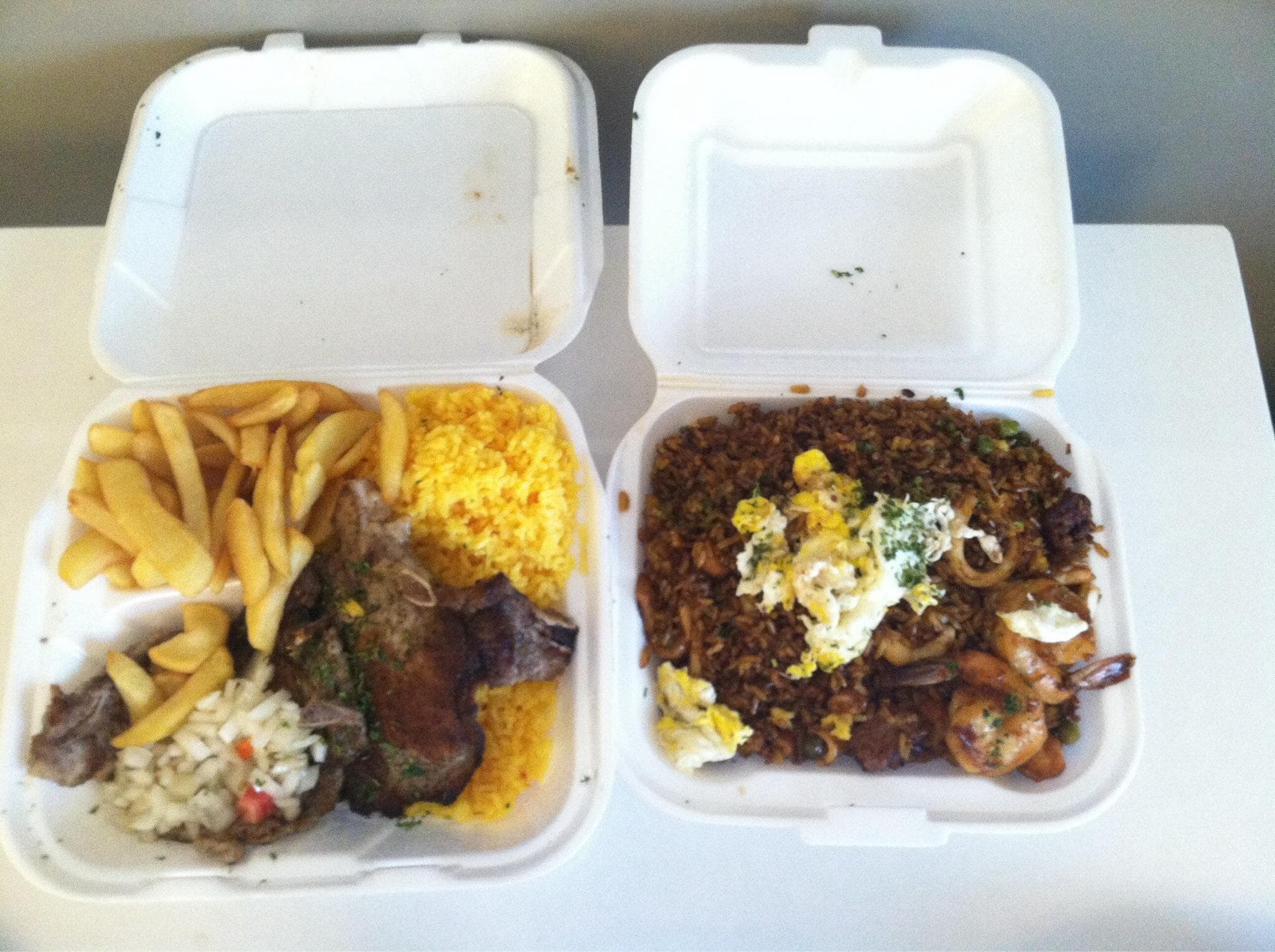 Pork Chop & Seafood Fried Rice