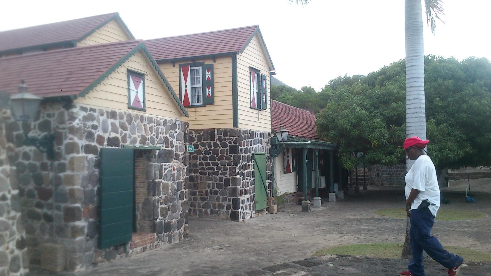 Fort entrance building