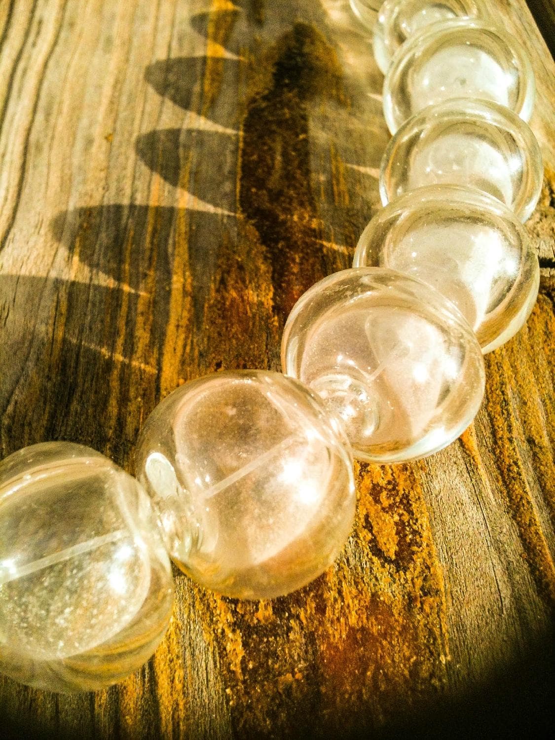 Glass bead making at Terrafuse Aruba