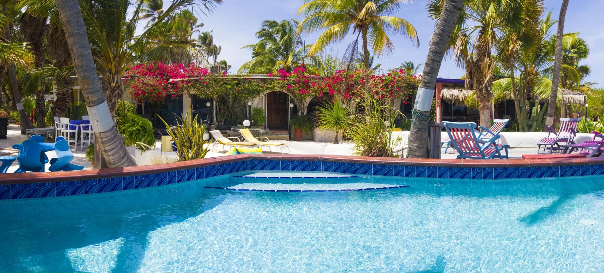 Pool View Beach House Aruba