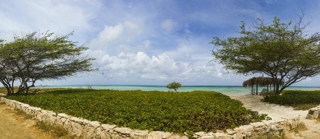 Ocean View from Beach House Aruba