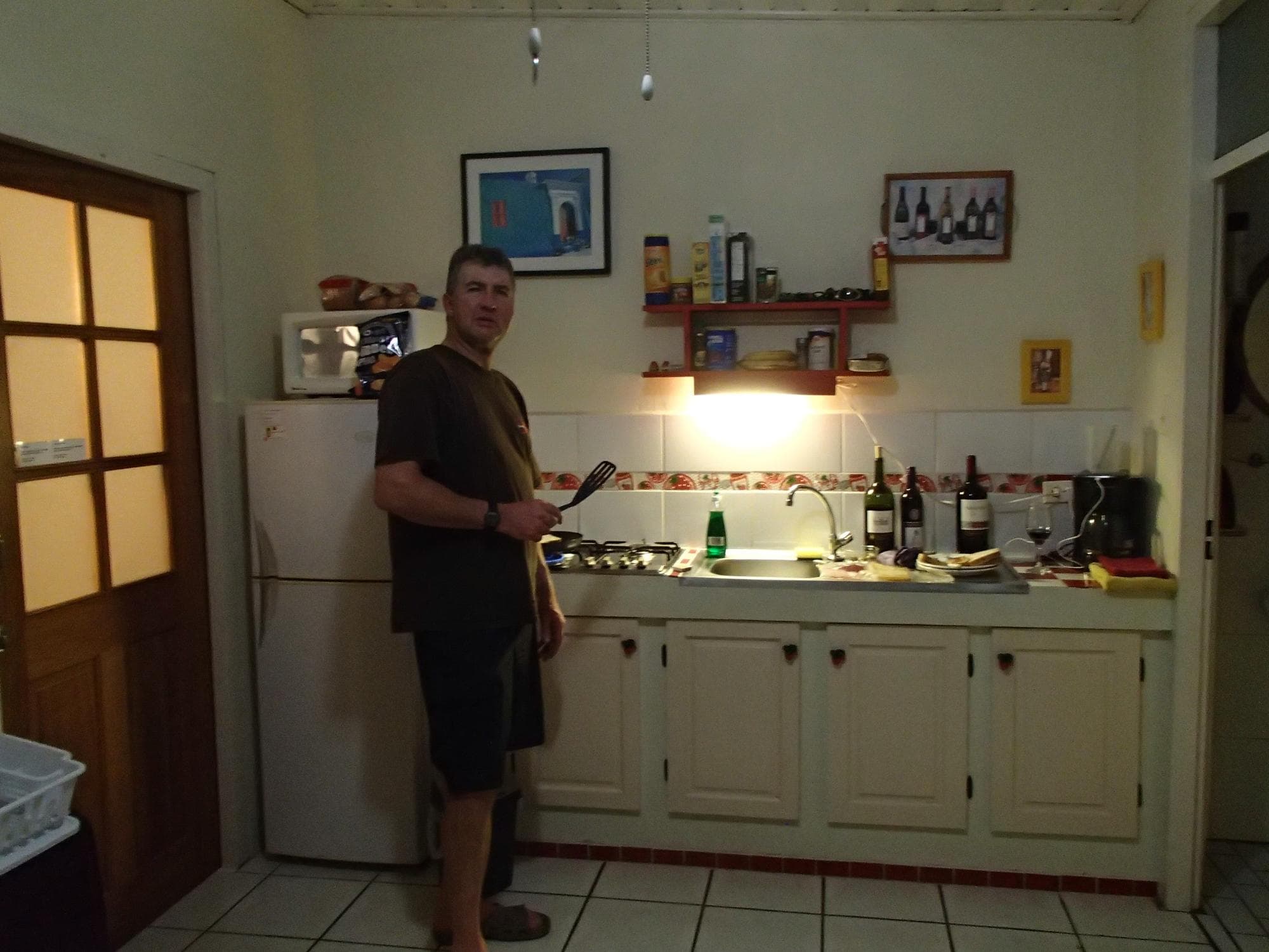 Cooking supper