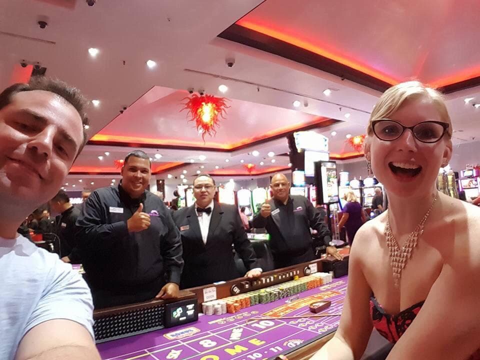 Excellent craps crew!