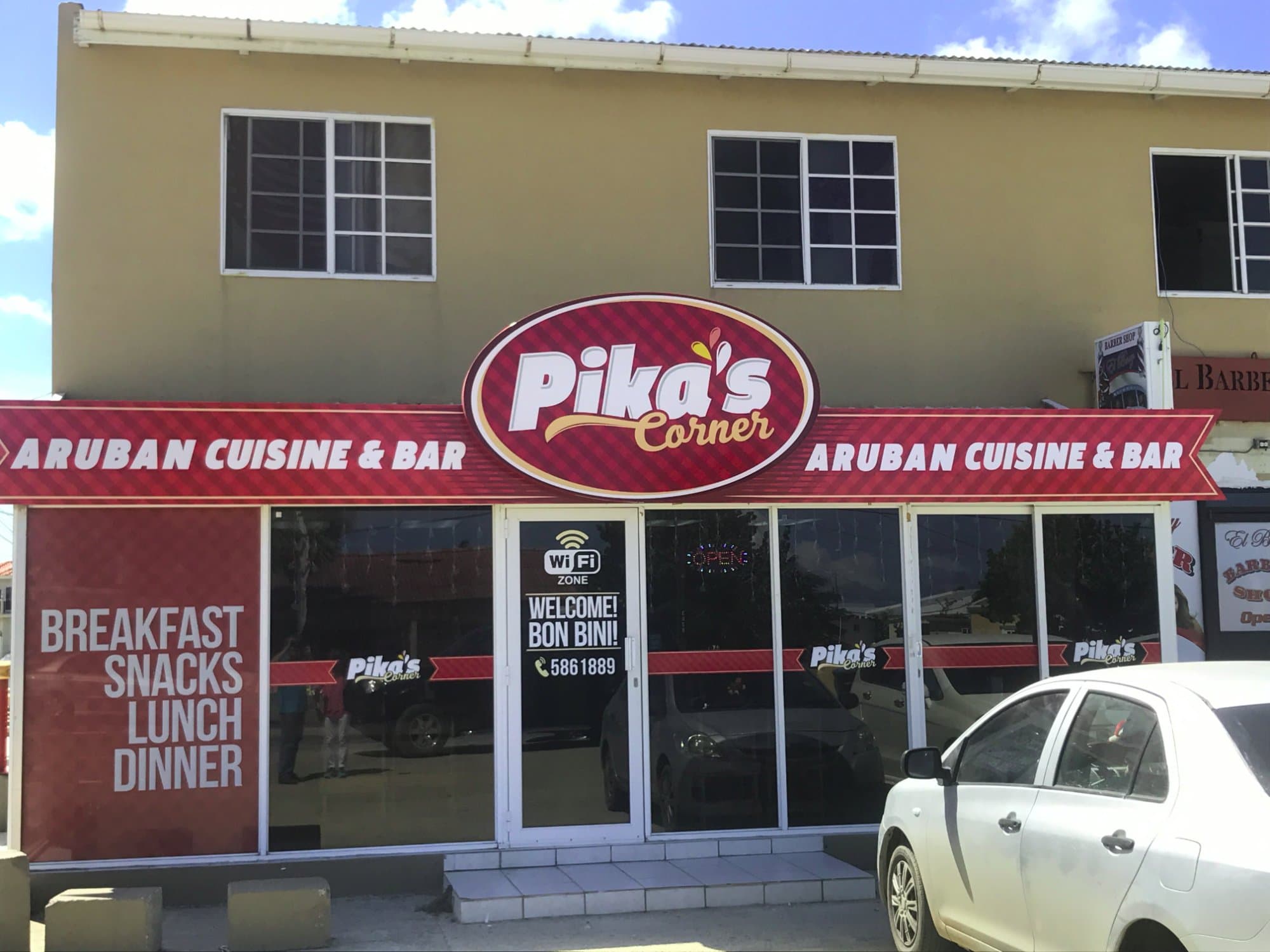 Front of Restaurant