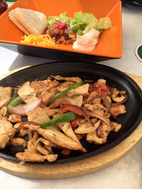 The fajitas are pretty good!