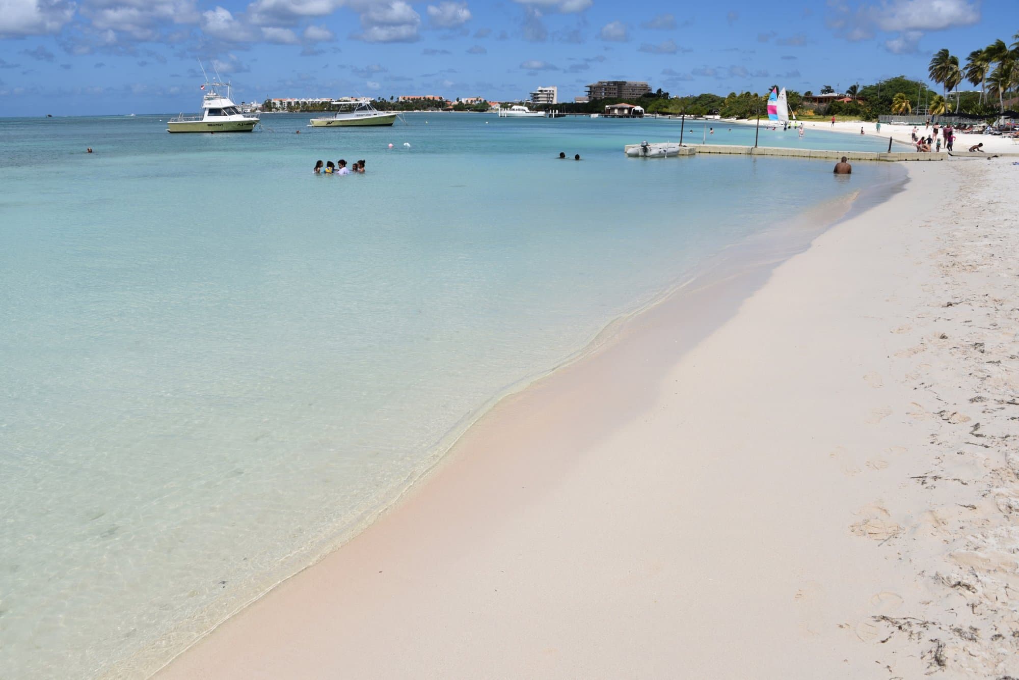 Clear pristine waters at the beach.