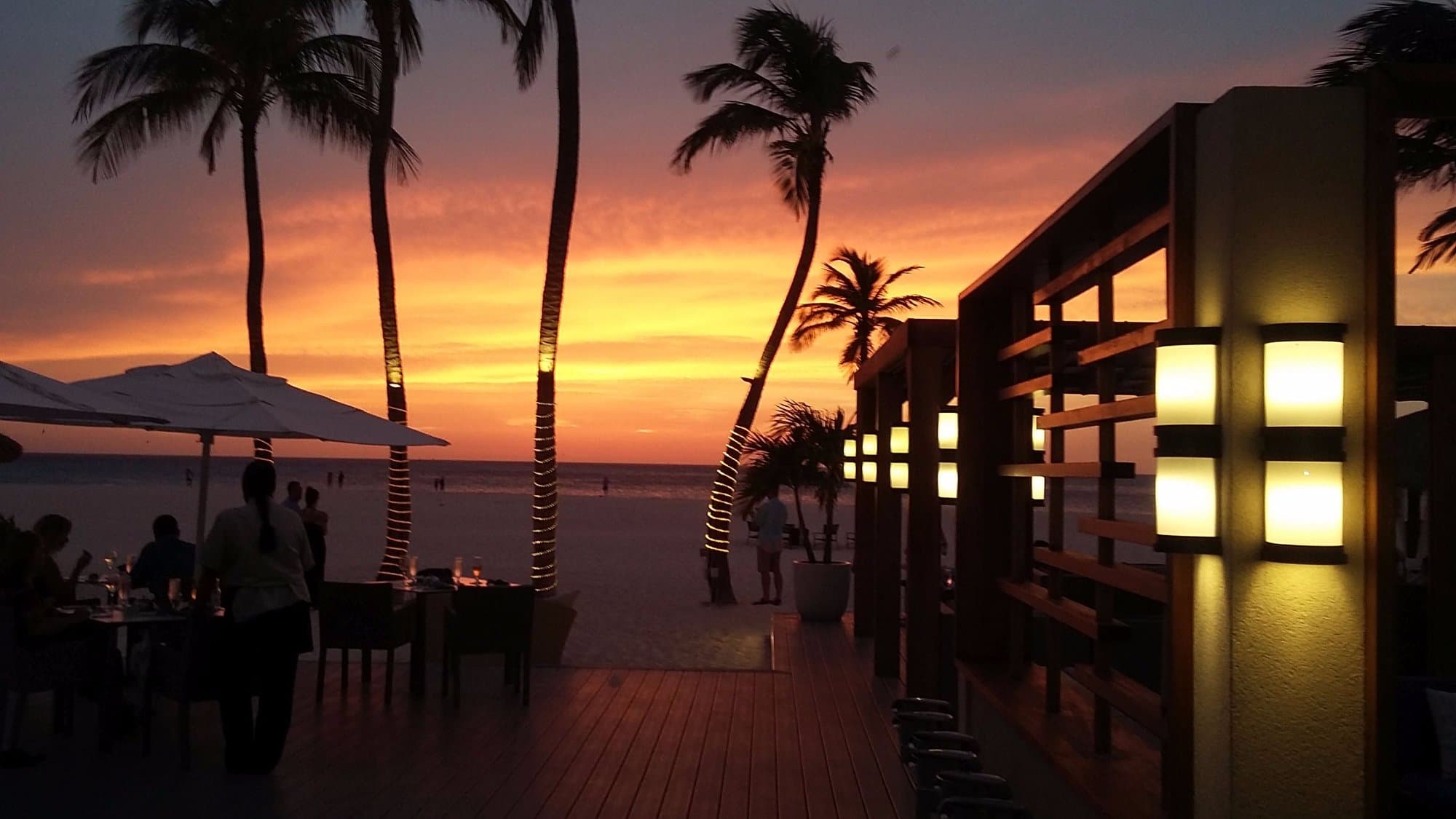Perfect for sunset dining