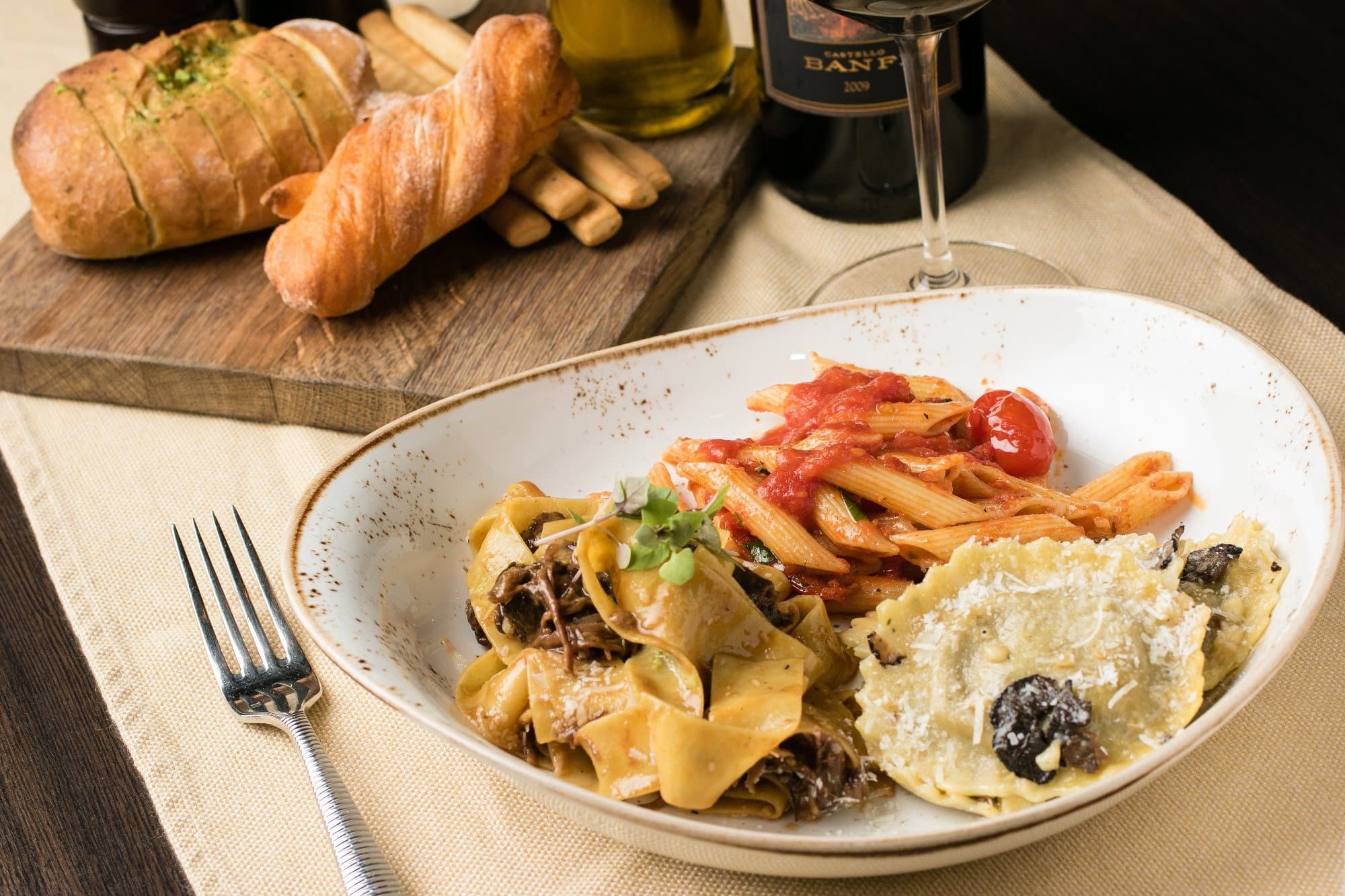Unlimited Pasta Trio