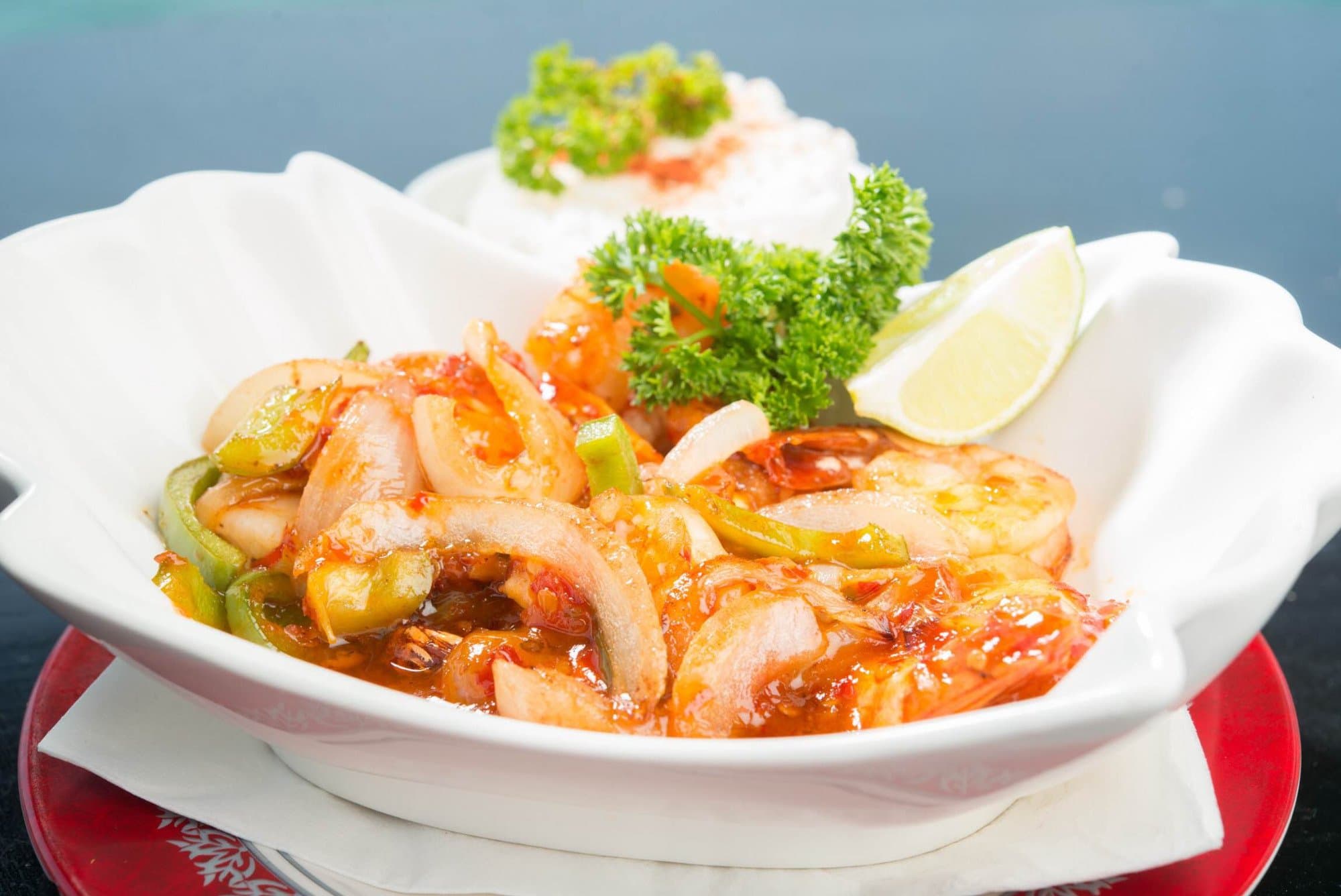 Hot shrimps