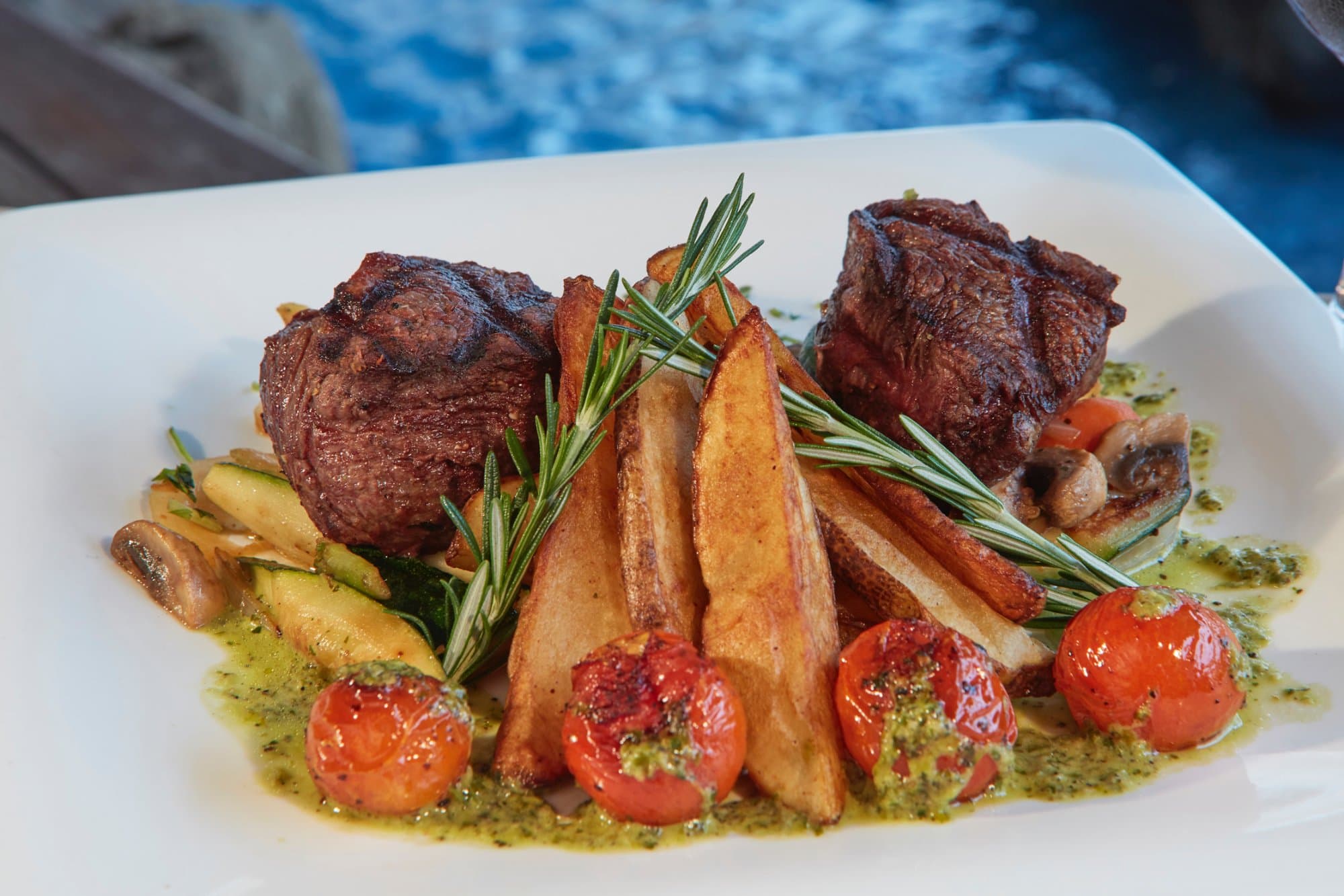 steaks cooked to perfection