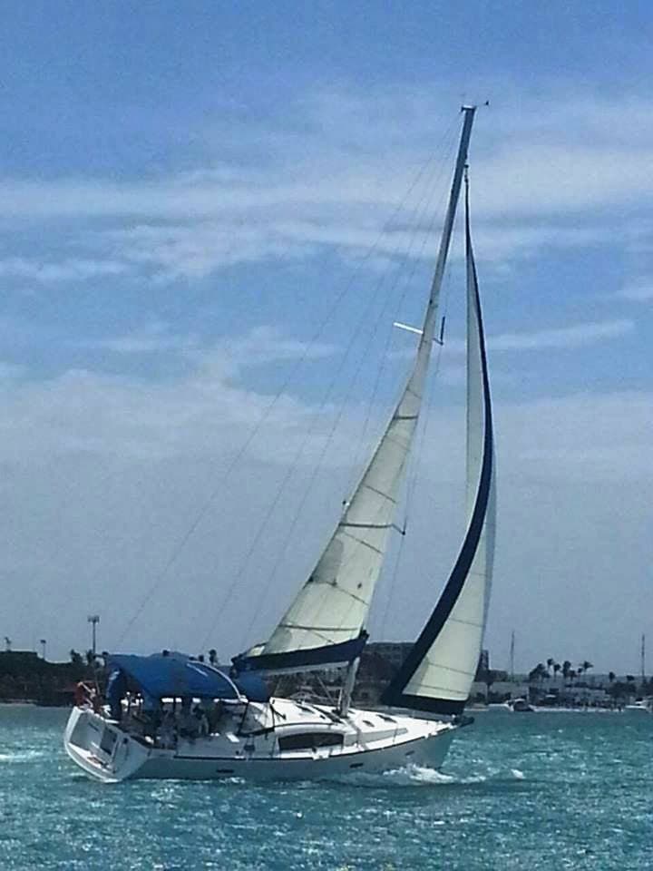 Namiko - Sailing smoothly on the crystal clear waters of the caribbean...